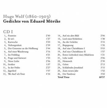 2CD Hugo Wolf: Mörike-Lieder