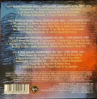 4CD/Box Set Humble Pie: Tourin' The Official Bootleg Box Set Vol.4