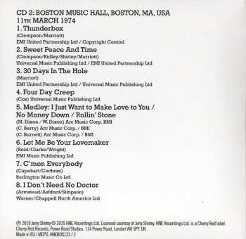 4CD/Box Set Humble Pie: Tourin' The Official Bootleg Box Set Vol.4