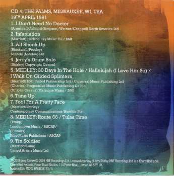 4CD/Box Set Humble Pie: Tourin' The Official Bootleg Box Set Vol.4