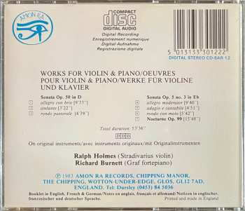 CD Johann Nepomuk Hummel: Sonatas Op.50 In D, Sonatas Op.5 No.3 In E Flat, Nocturne Op.99 In D