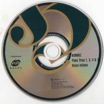 CD Johann Nepomuk Hummel: Piano Trios Vol.2