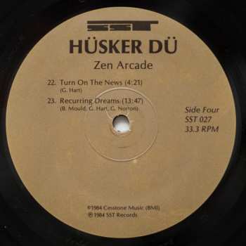 2LP Hüsker Dü: Zen Arcade