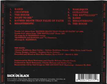 CD Hydra Vein: Rather Death Than False Of Faith