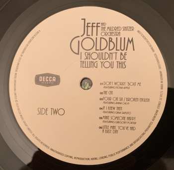 LP Jeff Goldblum: I Shouldn't Be Telling You This