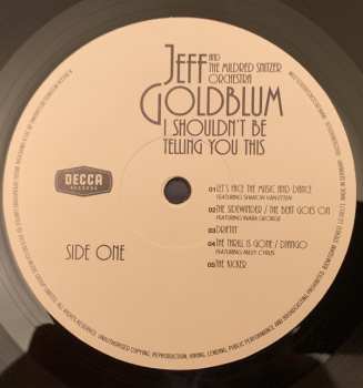 LP Jeff Goldblum: I Shouldn't Be Telling You This