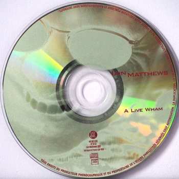 2CD Iain Matthews: A Tiniest Wham