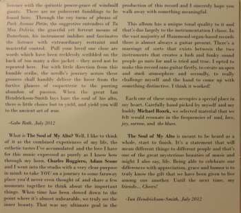 CD Ian Hendrickson-Smith: The Soul Of My Alto