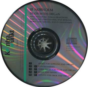 CD Jens E. Christensen: Duos With Organ