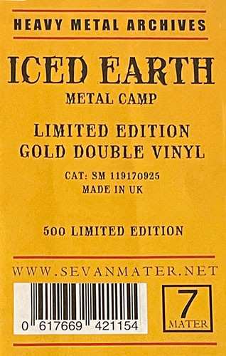 Album Iced Earth: Metal Camp
