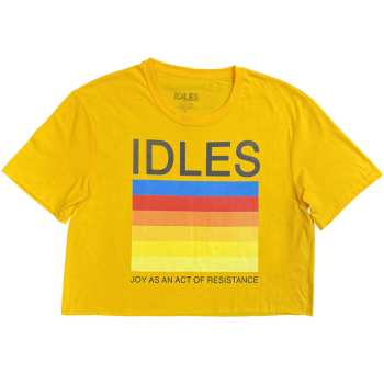 Merch Idles: Frauen Crop Top Resistance