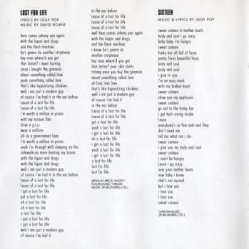 CD Iggy Pop: Lust For Life