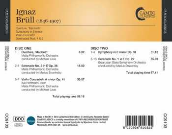 2CD Ignaz Brüll: Orchestral Works