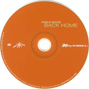 CD Ignaz Dinné: Back Home