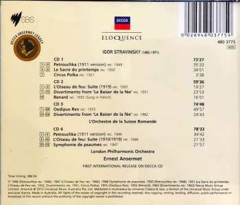 4CD Igor Stravinsky: Stravinsky – Ansermet: The First Decca Recordings