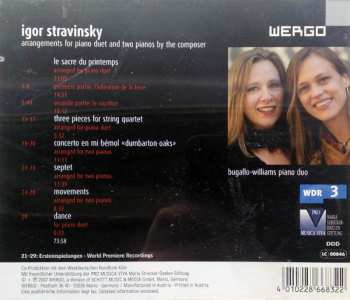 CD Igor Stravinsky: Stravinsky In Black And White - Arrangements By The Composer