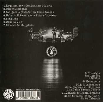 CD Il Bacio Della Medusa: Live