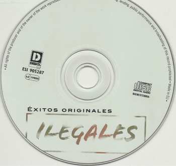 CD Ilegales: Exitos Originales