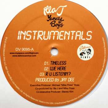 2LP Illa J: Yancey Boys (Instrumentals) CLR