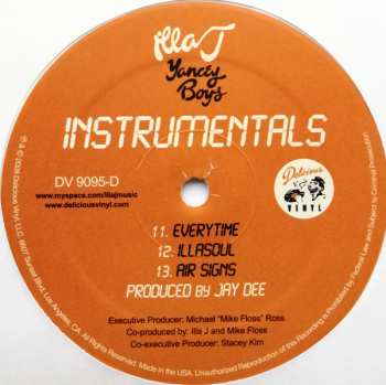 2LP Illa J: Yancey Boys (Instrumentals) CLR