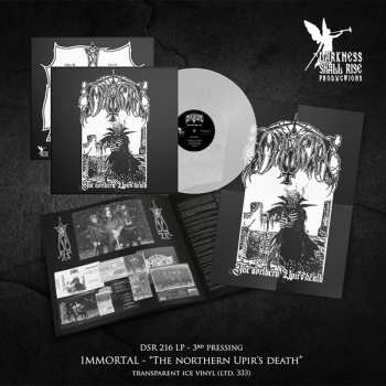 LP Immortal: The Northern Upir's Death (3rd Press Transparent Ice Vinyl)