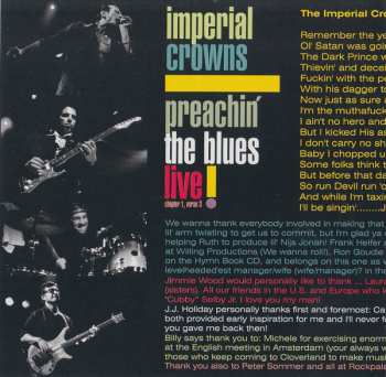 CD Imperial Crowns: Preachin' The Blues Live! (Chapter 1, Verse 3)