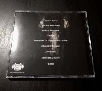 CD Impetuous Ritual: Unholy Congregation Of Hypocritical Ambivalence