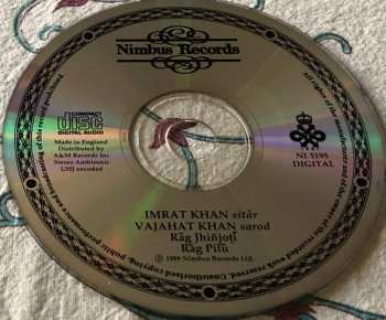 CD Shafaatullah Khan: Rag Jhinjoti, Rag Pilu - Sitar And Sarod Jugalbandi