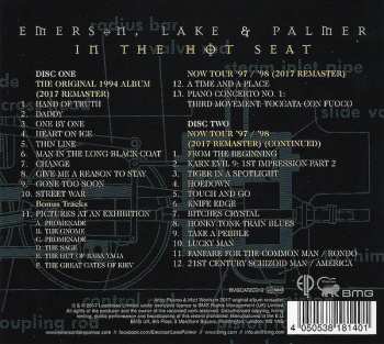 2CD Emerson, Lake & Palmer: In The Hot Seat DLX
