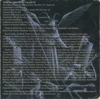CD Incantation: Mortal Throne Of Nazarene