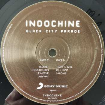 2LP Indochine: Black City Parade