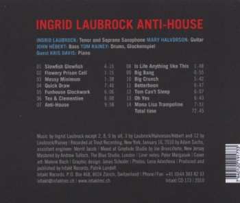 CD Ingrid Laubrock Anti-House: Anti-House