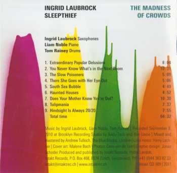 CD Ingrid Laubrock Sleepthief: The Madness Of Crowds