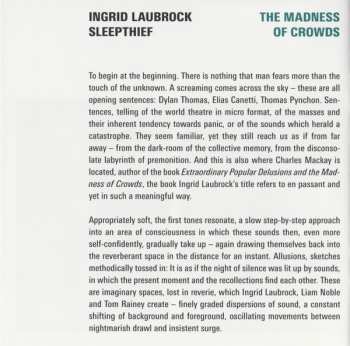CD Ingrid Laubrock Sleepthief: The Madness Of Crowds