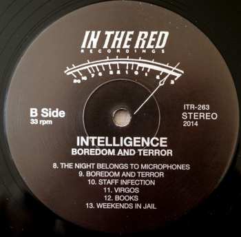 2LP Intelligence: Boredom and Terror / Let's Toil