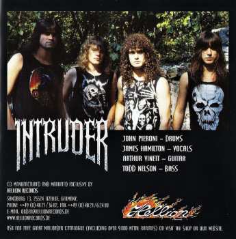 CD Intruder: Live To Die... Relived