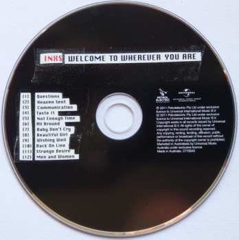 CD INXS: Welcome To Wherever You Are