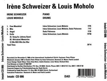CD Irene Schweizer: Irène Schweizer & Louis Moholo