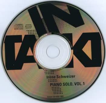 CD Irene Schweizer: Piano Solo Vol. 1