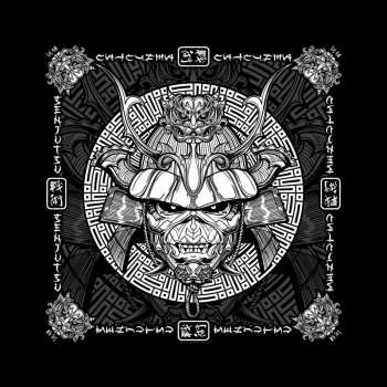Merch Iron Maiden: Bandana Senjutsu Samurai Eddie