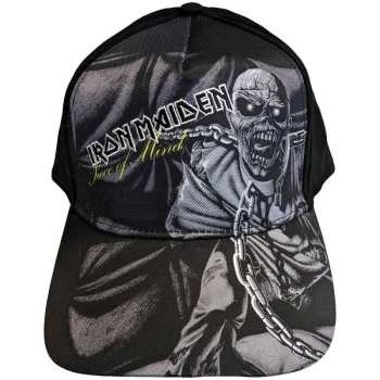 Merch Iron Maiden: Cap Piece Of Mind Greyscale