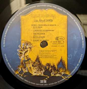 2LP Iron Maiden: Live After Death
