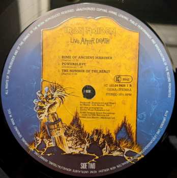 2LP Iron Maiden: Live After Death