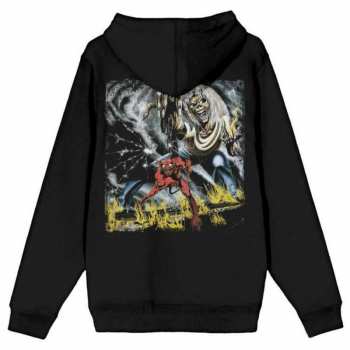 Merch Iron Maiden: Mikina Number Of The Beast Vintage Logo Iron Maiden Faded Edge Album  S