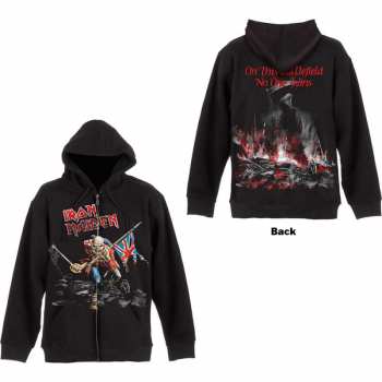 Merch Iron Maiden: Mikina Se Zipem Scuffed Trooper  S