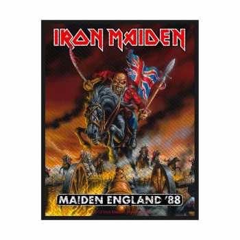 Merch Iron Maiden: Aufnäher Maiden England 