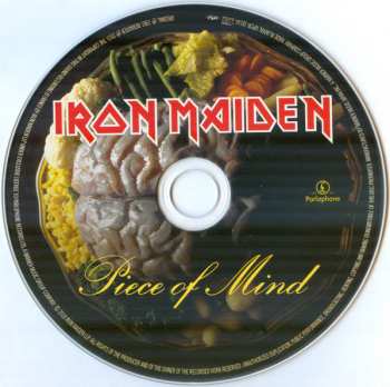 CD Iron Maiden: Piece Of Mind = 頭脳改革 DIGI