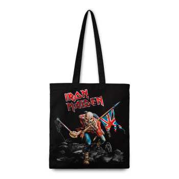 Merch Iron Maiden: Iron Maiden Cotton Tote Bag: Trooper