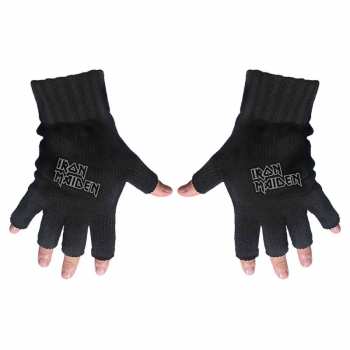 Merch Iron Maiden: Handschuhe Logo Iron Maiden