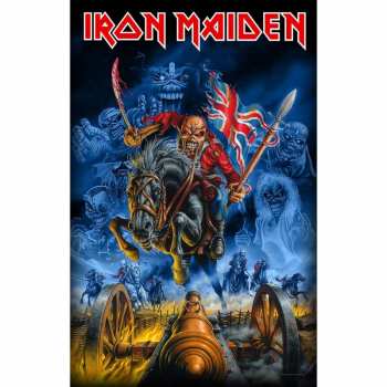 Merch Iron Maiden: Textil-Poster England